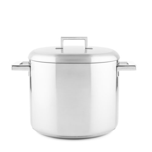 Mepra - Pentola alta Ø 22cm con coperchio stile by Pininfarina