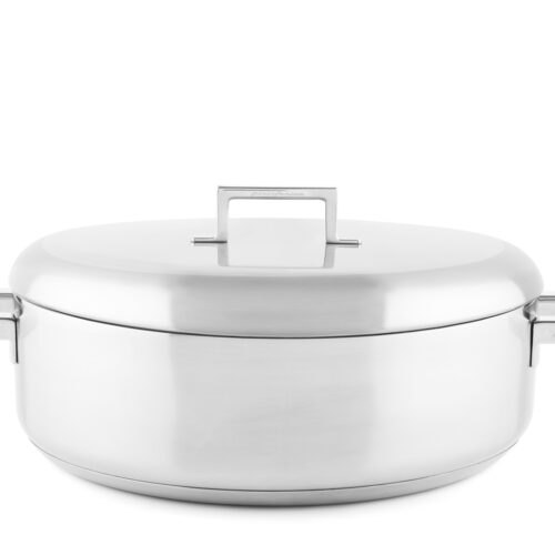 Mepra - Tegame con 2 manici Ø 28cm con coperchio stile by Pininfarina