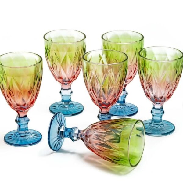 Madrhelen - Set Bicchieri Rainbow Crystal