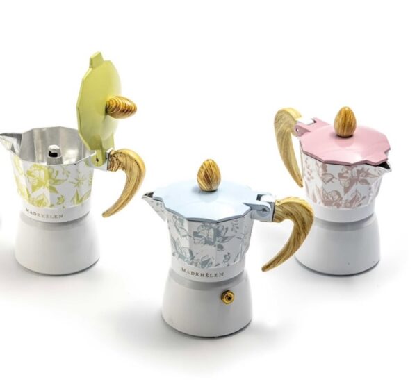 Madrhelen - Caffettiera Flora Celeste 1Tz