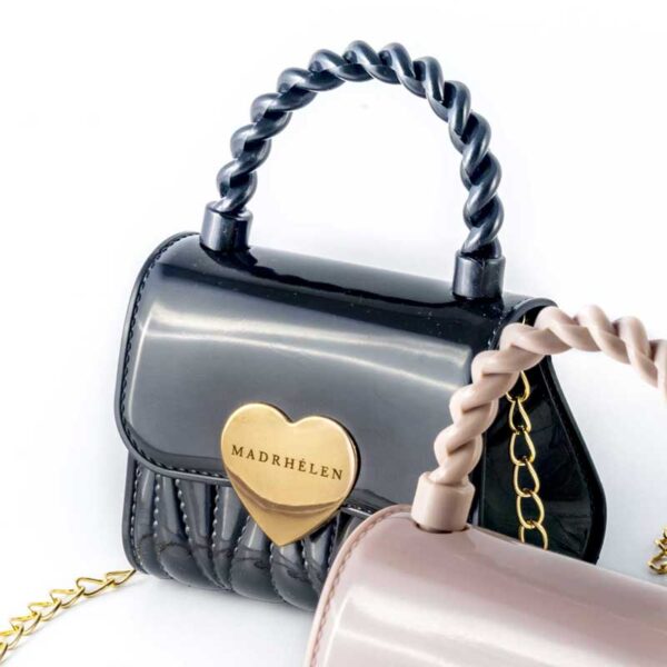 Madrhelen – Borsetta Portaconfetti Fashion Bags Cuore - immagine 3