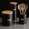 Typhoon - Contenitore per biscotti Otto Black - immagine 2