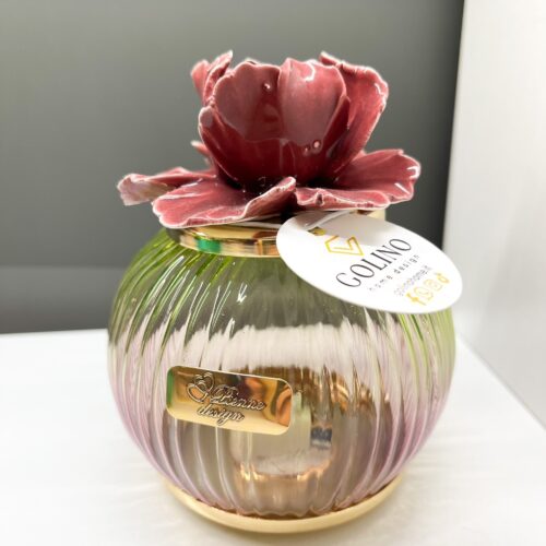 Pienne Design - Lampada Tonda con Fiore D.10 cm
