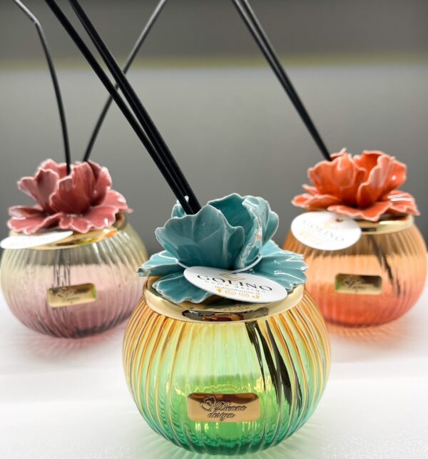 Pienne Design - Profumatore a Sfera con Fiore D.10