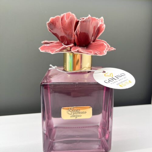 Pienne Design - Profumatore Cubo Grande Mirto con Fiore