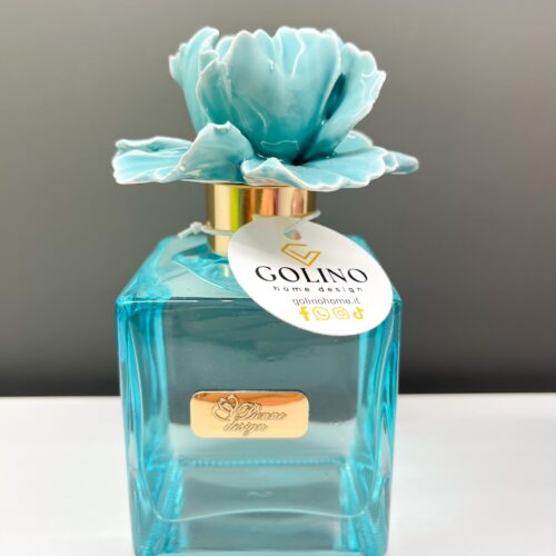 Pienne Design - Profumatore Cubo Grande Tiffany con Fiore