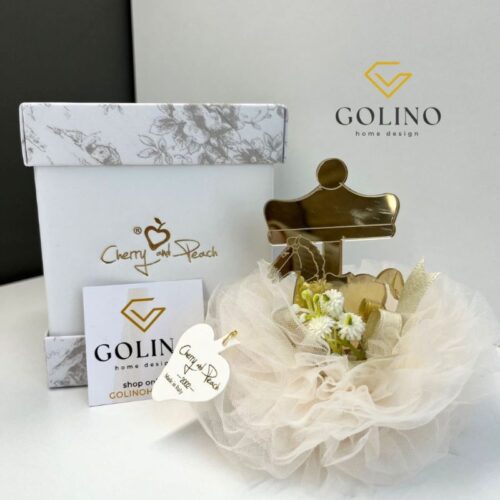 Cherry and Peach - Giostrina Plex oro