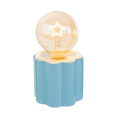 Le Stelle - Lampada Porcellana led Celeste