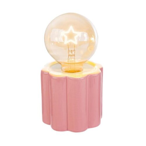 Le Stelle - Lampada Porcellana led Rosa