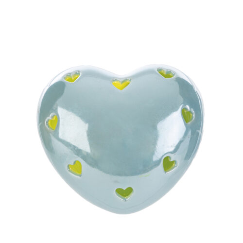 Le Stelle - Cuore led Porcellana