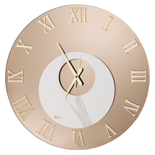 Gioacchino Brindicci - Orologio Specchio Bronzo e Marmo