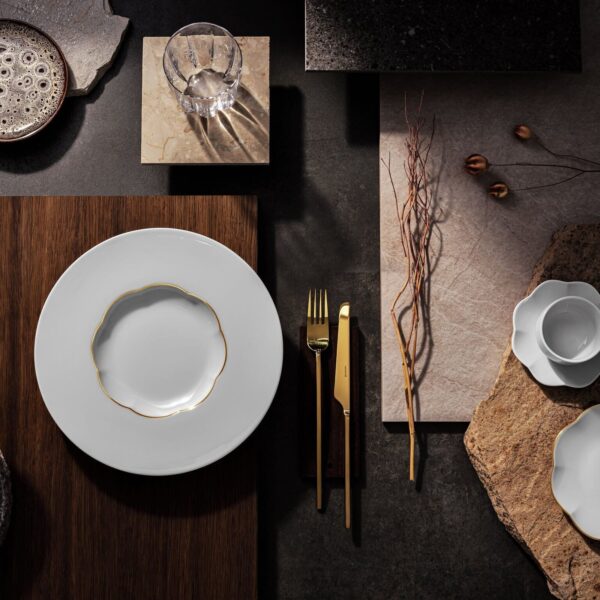 Rosenthal - Sonetto Oro Piatto gourmet fondo 28 cm - immagine 4