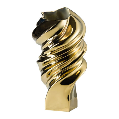Rosenthal - Vaso Squall Gold titanisiert