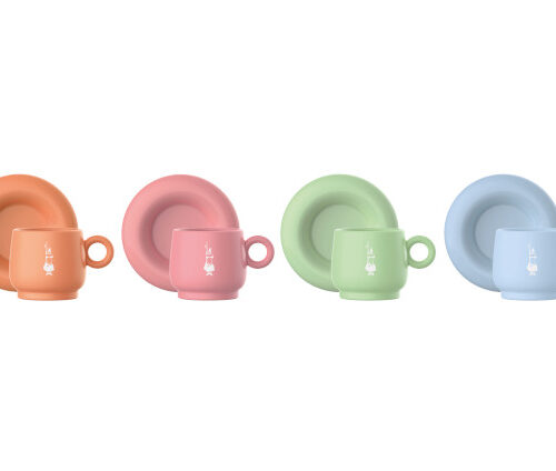 Bialetti - Set 4 Tazzine multicolor