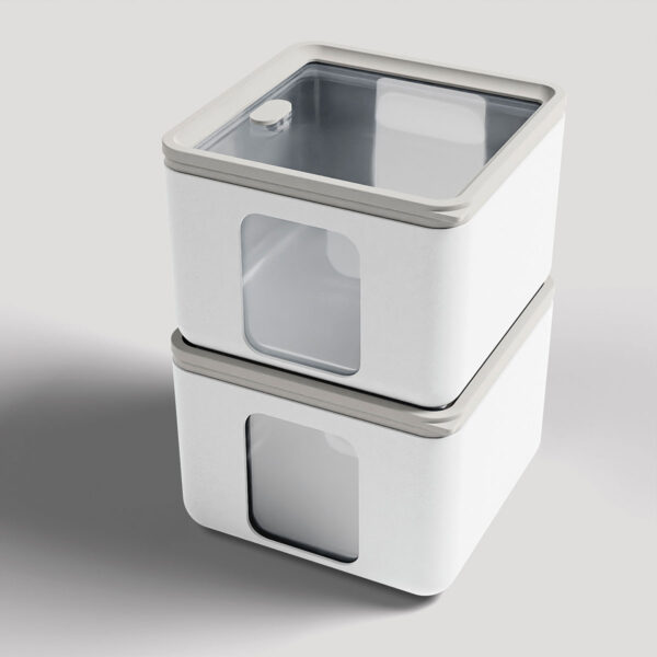 Blim - Contenitore Box Quadro Arctic White - immagine 2
