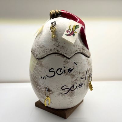 Maruzzella Ceramiche Artistiche - Uovo Sciò Sciò