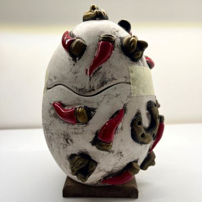 Maruzzella Ceramiche Artistiche - Uovo Tarantella